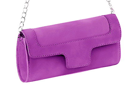 Handcrafted women's elegant clutch in premium mauve purple leather. Perfect for weddings, ceremonies, and parties.  
                Choose from our luxurious collections of leather and fabric to perfectly match your clutches to your outfits.